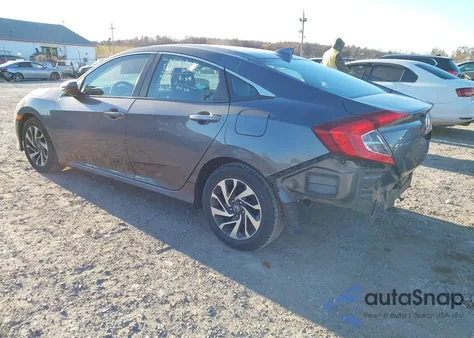 2017 Honda Civic Ex из США, поврежденный, VIN 19XFC2F78HE057101